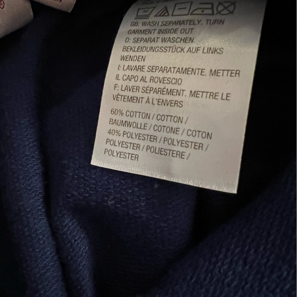 Quacker Factory French Terry pants with roll-up cuffs, XXS. Cotton. - Picture 2 of 7